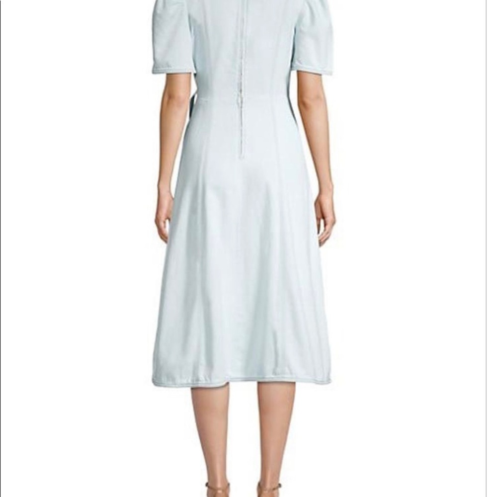 Kate Spade Denim Wrap Dress Size 6 - Picture 3 of 5